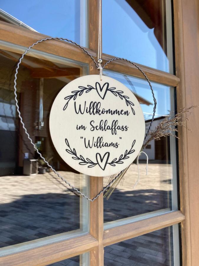 Schlaffässer - Destillathalle Krügele Murr Exterior foto
